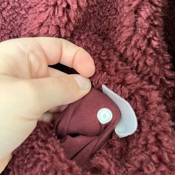 Lululemon Textured Fleece Half Zip Hoodie - Picture 7 of 9